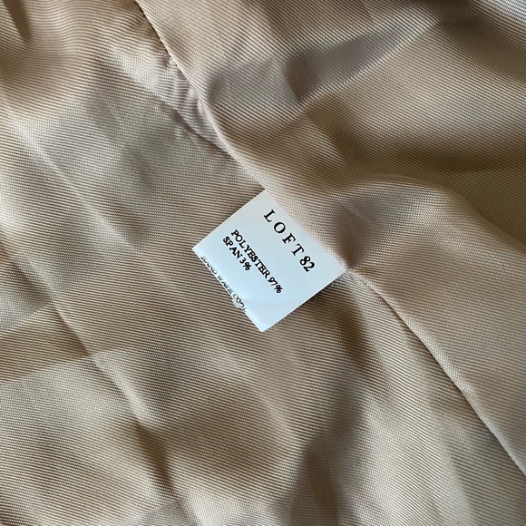 Loft 82- Suede two tone asymmetrical bombe… - Picture 4 of 4